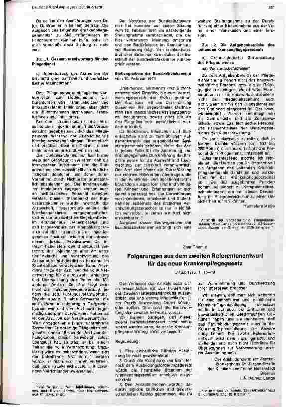 Vorschauseite 6: Pflege eines Kindes nach schwerem Badeunfall