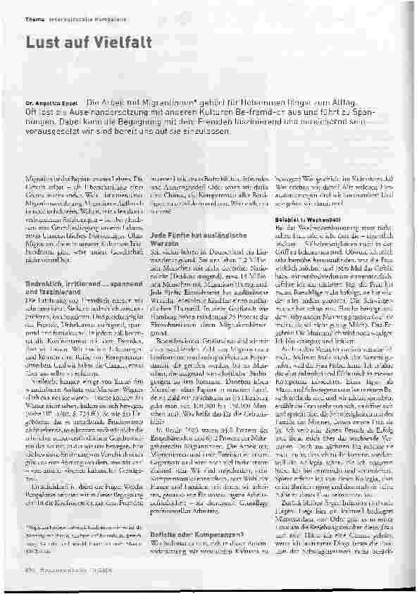 Vorschauseite 1: Lust auf Vielfalt