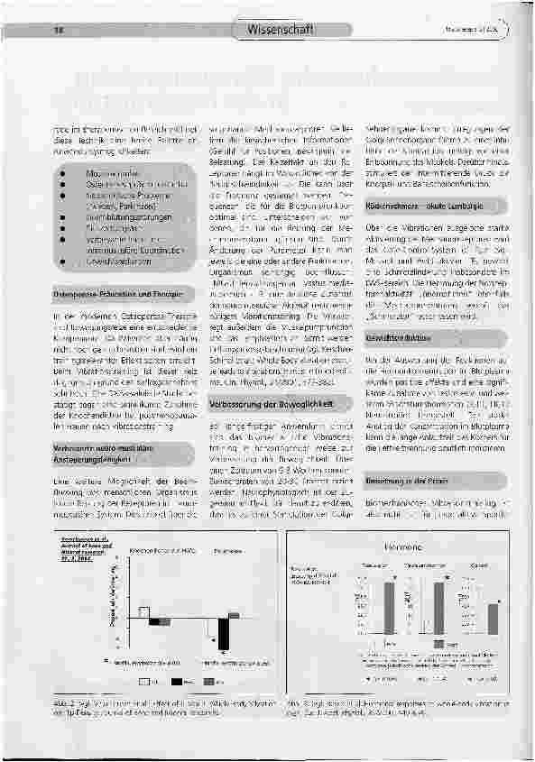 Vorschauseite 2: Das Biomechanische Vibrationstraining in der Physiotherapie