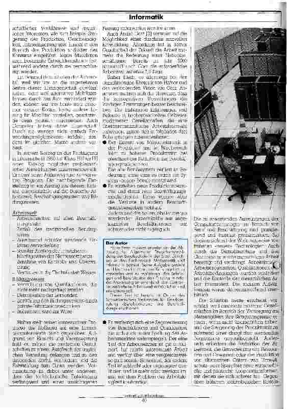 Vorschauseite 2: Computerablehnung Computereuphorie Wie heil ist die Computerwelt