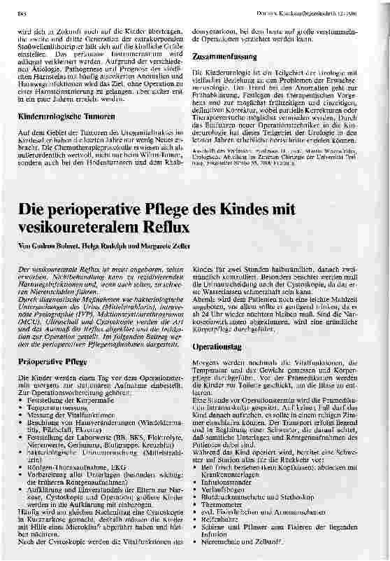 Vorschauseite 5: Aktuelle Trends in der Kinderurologie
