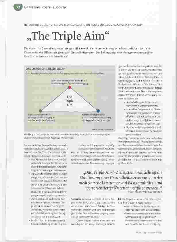 Vorschauseite 1: The Triple Aim