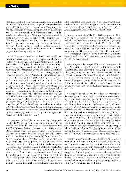 Vorschauseite 4: Der kalkulatorische Arztlohn in der ärztlichen Vergütung