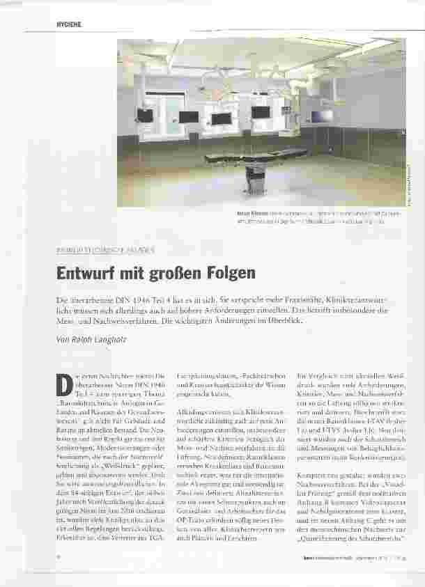 Vorschauseite 1: Entwurf mit großen Folgen
