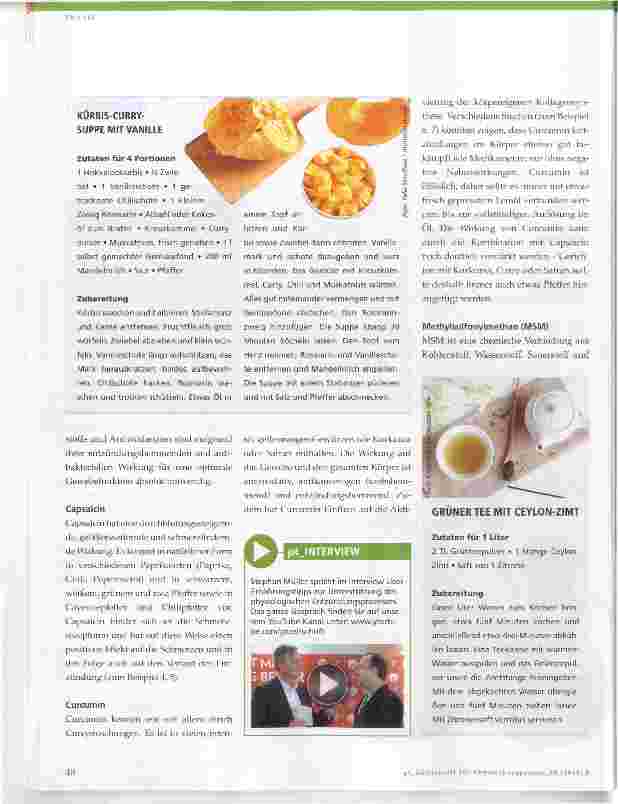 Vorschauseite 2: Entzündungshemmung durch die richtige Ernährung