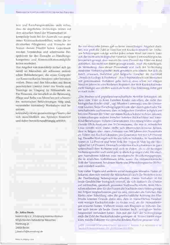 Vorschauseite 3: Elektronische Kommunikationshilfen bei wachen Patienten