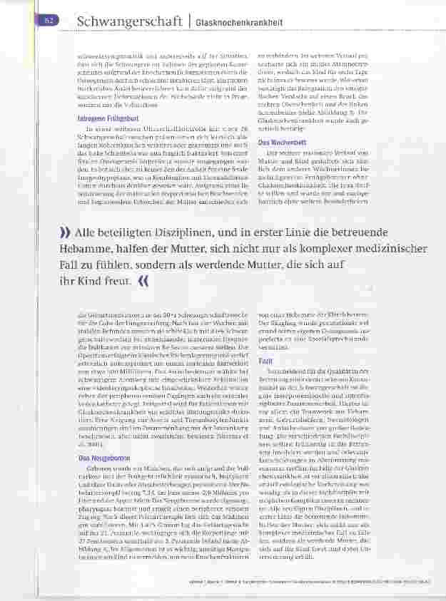 Vorschauseite 4: Schwanger mit Glasknochenkrankheit