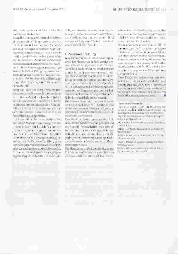 Vorschauseite 6: Vergleichende Untersuchung maschineller Reiniger im Praxiseinsatz am Universitätsspital Basel