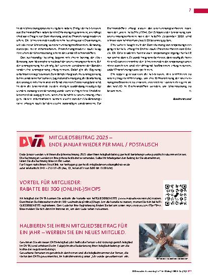Vorschauseite 2: Neues aus der Berufspolitik