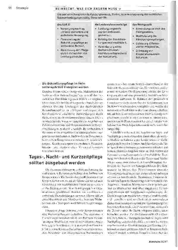 Vorschauseite 3: Setzen Sie auf Konzepte und Kooperationen