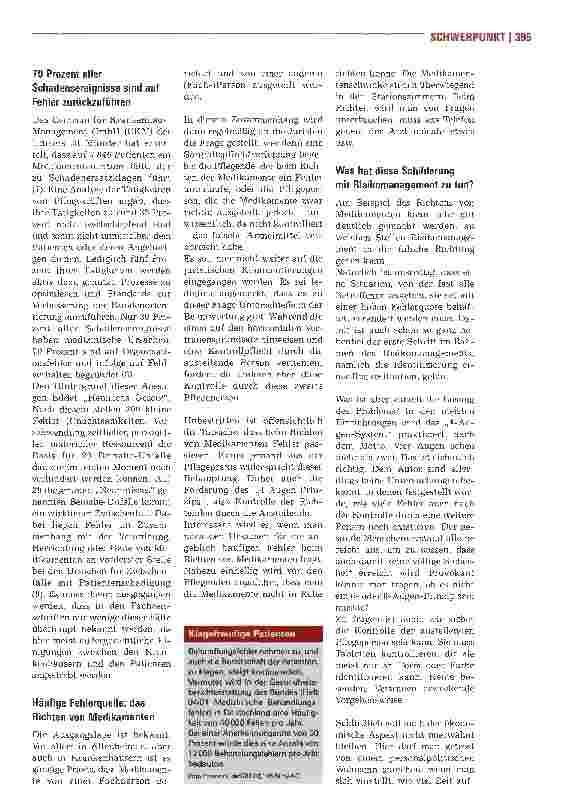 Vorschauseite 2: Schluss mit der Suche nach dem Schuldigen