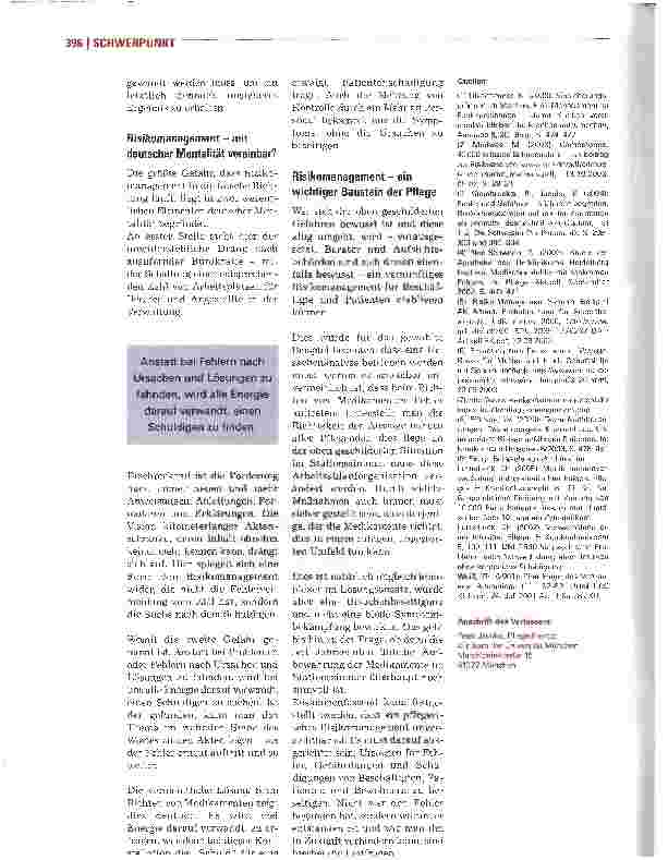 Vorschauseite 3: Schluss mit der Suche nach dem Schuldigen