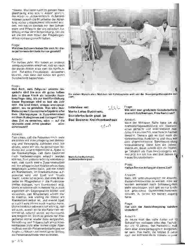 Vorschauseite 4: Das Kreiskrankenhaus Main-Taunus in Bad Soden Interview mit Rath Helmut, Leitender Krankenpfleger