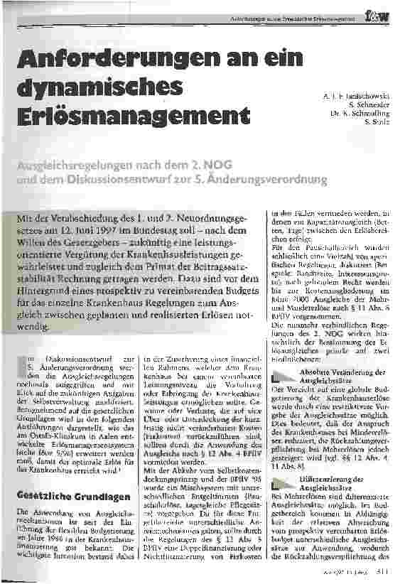 Vorschauseite 1: Anforderungen an ein dynamisches Erlösmanagement Ausgleichsregelungen nach dem 2. NOG und dem Diskussionsentwurf zur 5. Änderungsverordnung