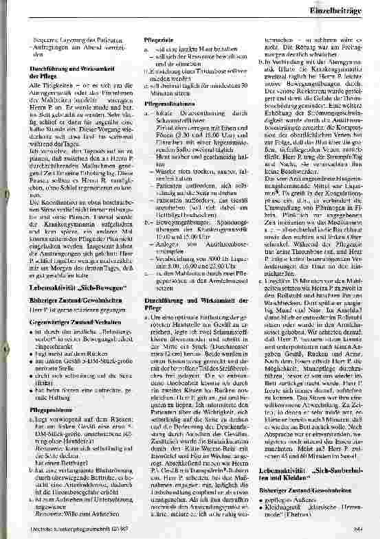 Vorschauseite 4: Patienten mit Beckenfraktur und Harnröhreneinriß // Die Pflege, dargestellt nach den Einzelschritten des Pflegeprozesses
