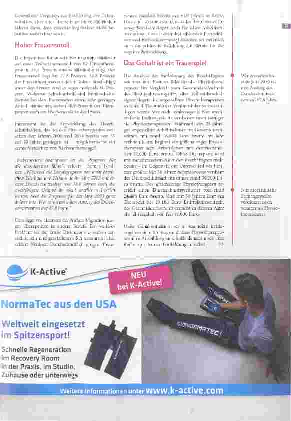 Vorschauseite 2: Nichtärztliche Gesundheitsfachberufe: Wir steuern auf einen Engpass zu