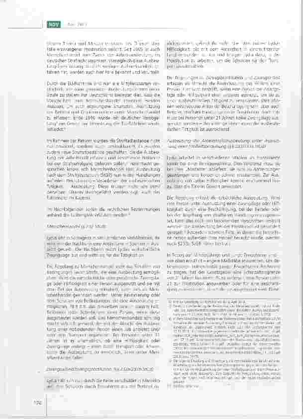 Vorschauseite 3: Die EU-Richtlinie gegen Menschen Handel: Situation und Umsetzung in Deutschland