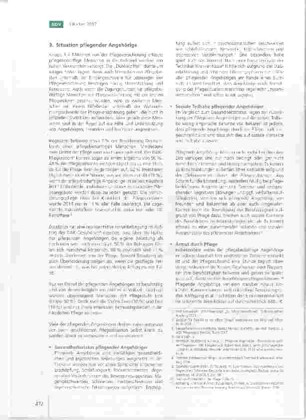 Vorschauseite 2: Krank, einsam und arm durch Pflege die Situation pflegender Angehöriger in Deutschland