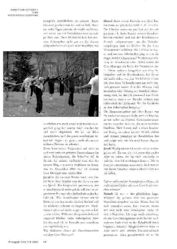 Vorschauseite 3: Reintegration aus Patientensicht