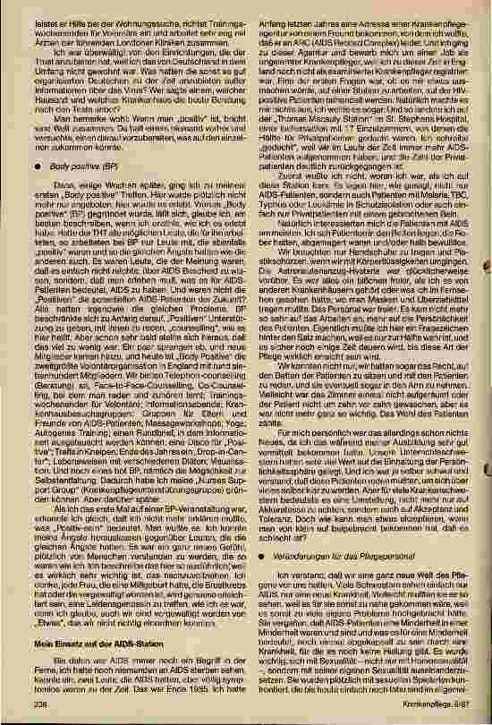 Vorschauseite 3: Meine Verbindung zu AIDS