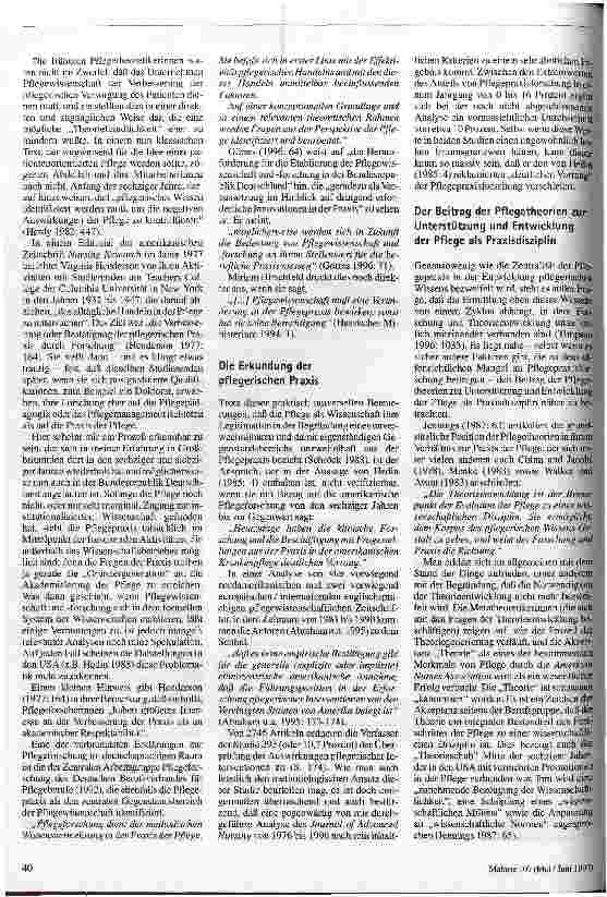 Vorschauseite 2: Des Kaisers neue Kleider? Bedeutung der Pflegetheorien für die Entwicklung der Pflegewissenschaft in Deutschland