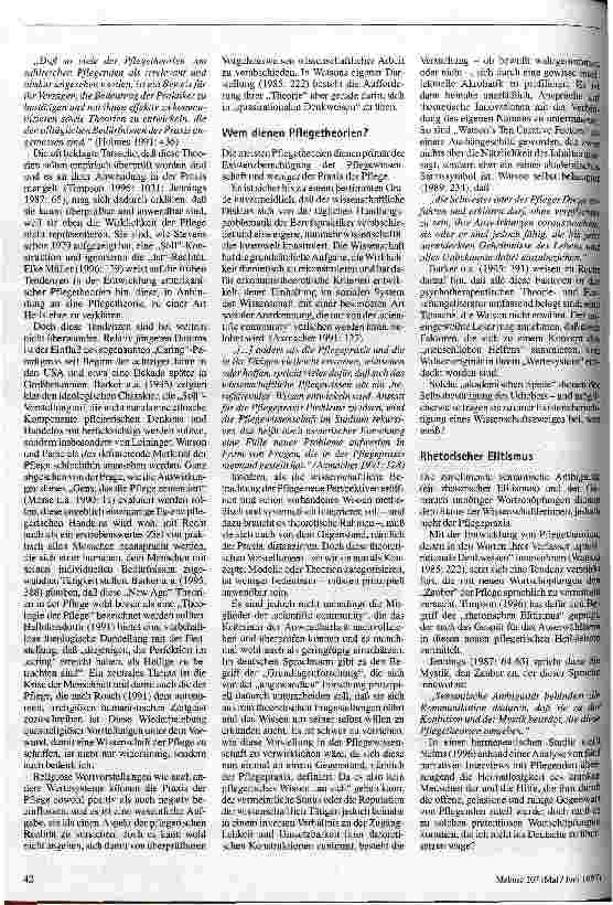 Vorschauseite 4: Des Kaisers neue Kleider? Bedeutung der Pflegetheorien für die Entwicklung der Pflegewissenschaft in Deutschland