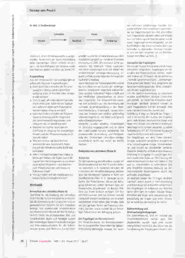 Vorschauseite 3: Früherkennung von Sprachentwicklungsstörungen zum Zeitpunkt der U7