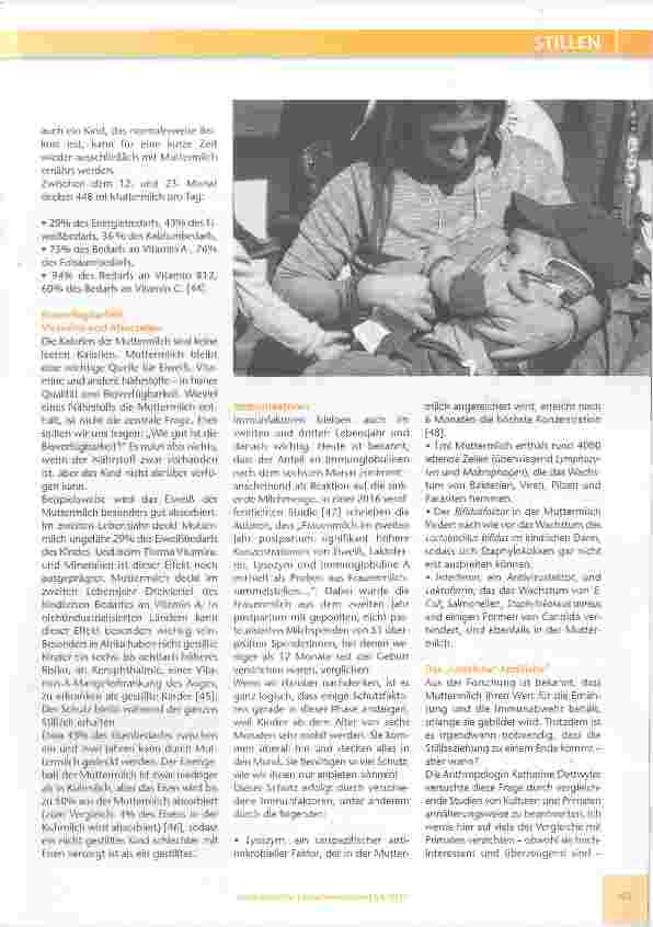 Vorschauseite 4: Langzeitstillen - Stillen im zweiten und dritten Lebensjahr und danach
