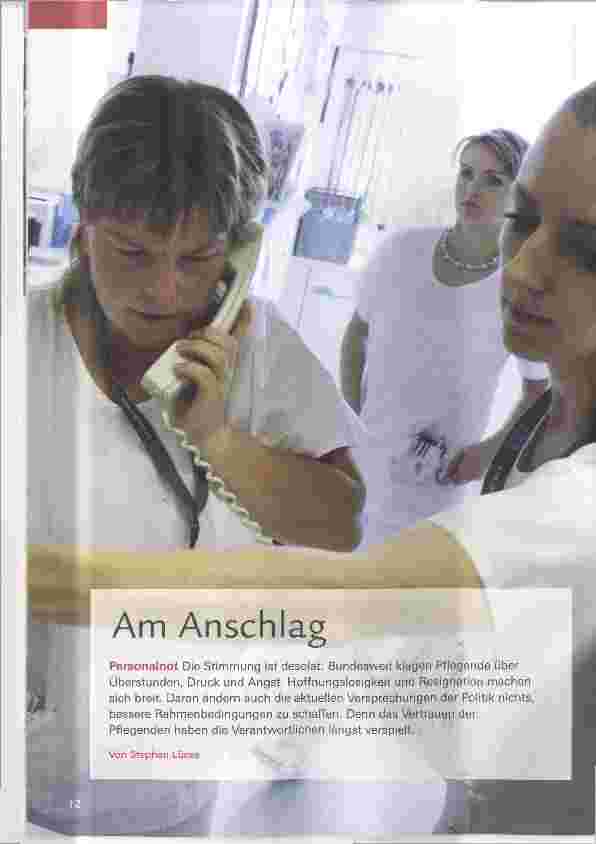Vorschauseite 1: Am Anschlag