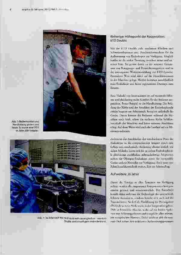 Vorschauseite 2: Eine Erfolgsformel: drei Innovationsführer + eine Kooperation = 30 Jahre Erfolg