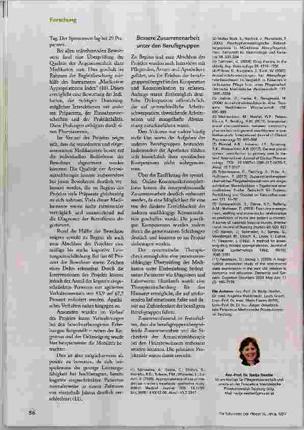 Vorschauseite 3: Medikamente besser vertragen