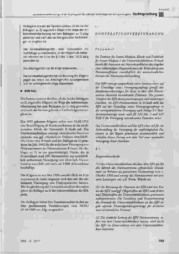 Vorschauseite 2: Zur Arbeitnehmerüberlassung und der Vergütung nach den geltenden Tarifverträgen des Vertragsarbeitgebers