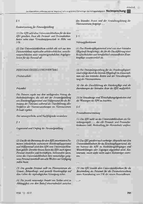 Vorschauseite 4: Zur Arbeitnehmerüberlassung und der Vergütung nach den geltenden Tarifverträgen des Vertragsarbeitgebers