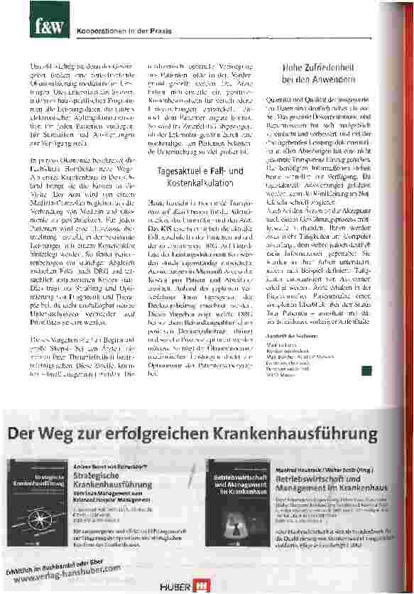 Vorschauseite 3: Kooperation in der Praxis