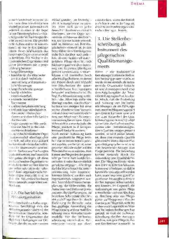 Vorschauseite 4: Die Stellenbeschreibung - Möglichkeiten und Grenzen eines Instruments zur Personalentwicklung