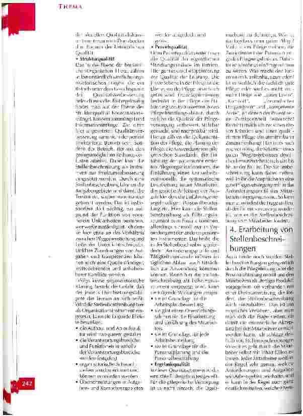 Vorschauseite 5: Die Stellenbeschreibung - Möglichkeiten und Grenzen eines Instruments zur Personalentwicklung