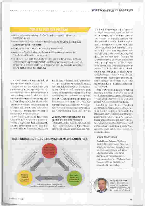 Vorschauseite 2: Dienstplanmanagement strategisch umsetzen