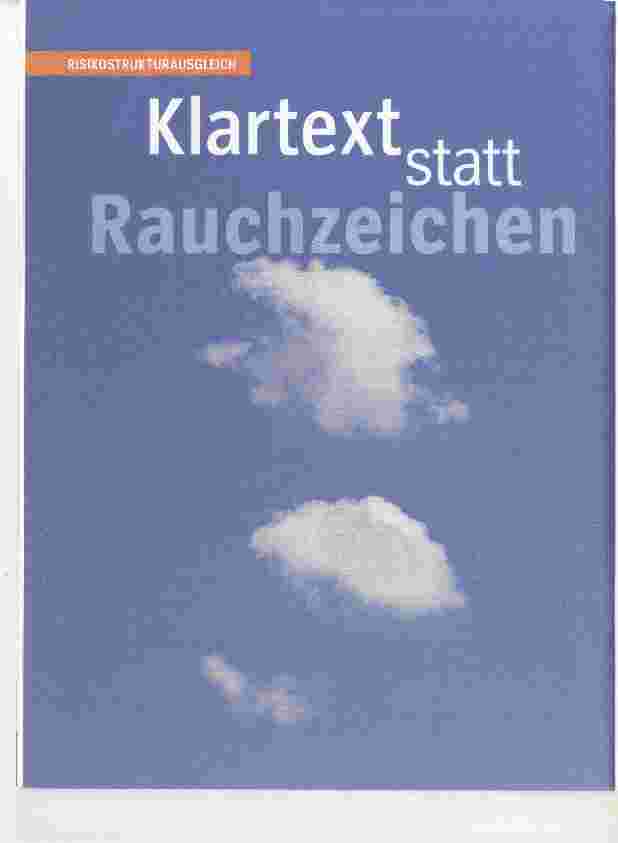 Vorschauseite 1: Klartext statt Rauchzeichen