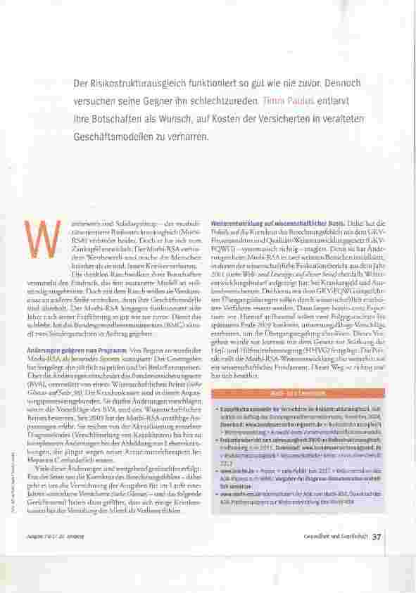 Vorschauseite 2: Klartext statt Rauchzeichen