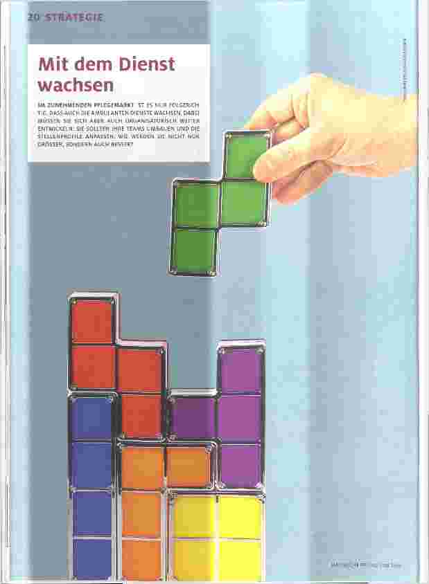 Vorschauseite 1: Mit dem Dienst wachsen