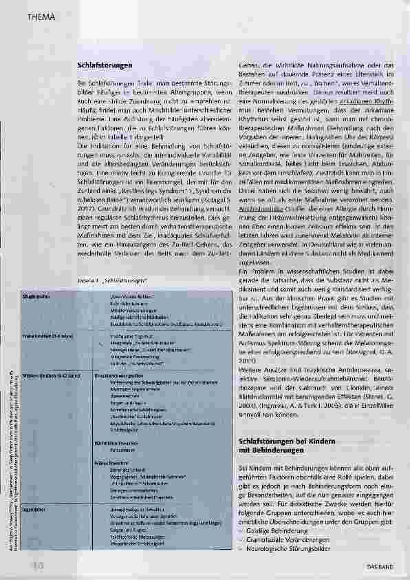 Vorschauseite 3: Schlafstörungen behandeln