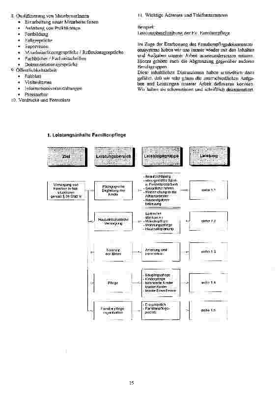 Vorschauseite 3: Erstellung eines Leitfadens als Mittel interner Verständigung und Qualitätssicherung in der Evangelischen Familienpflege