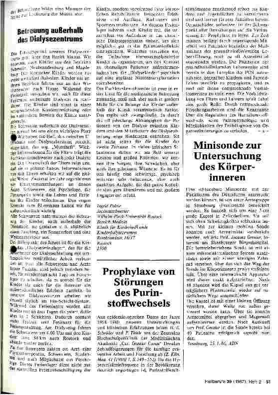 Vorschauseite 4: Aufgaben einer Fachkinderkrankenschwester in einem Kinderdialysezentrum