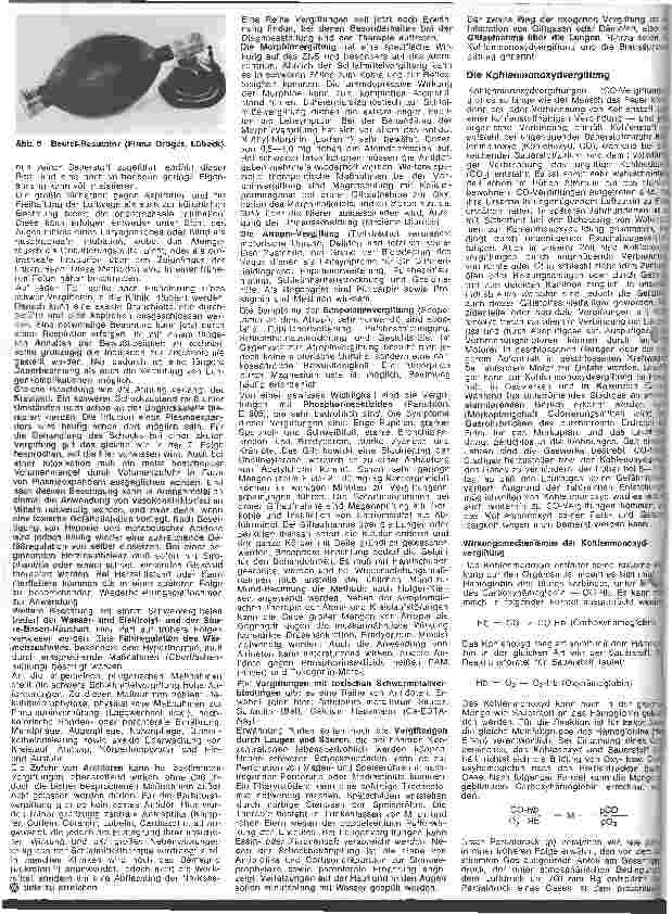 Vorschauseite 3: Ausbildung und Aufgaben der Schwester auf Intensivpflegeabteilungen 17. Folge: Die akute Vergiftung