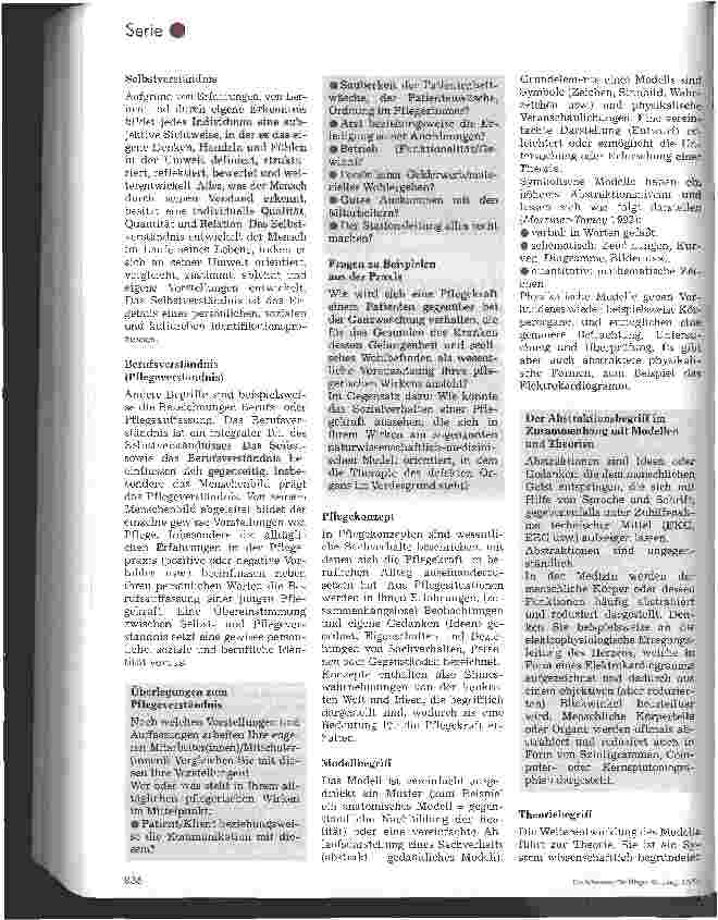 Vorschauseite 2: Das medizinische Modell und die Nebenrolle der Pflege Modelle des Menschen beeinflussen die Pflege: Folge 1