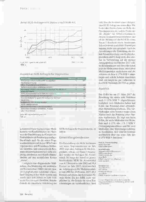 Vorschauseite 3: Neue Untersuchungsund Behandlungsmethoden In der Warteschleife