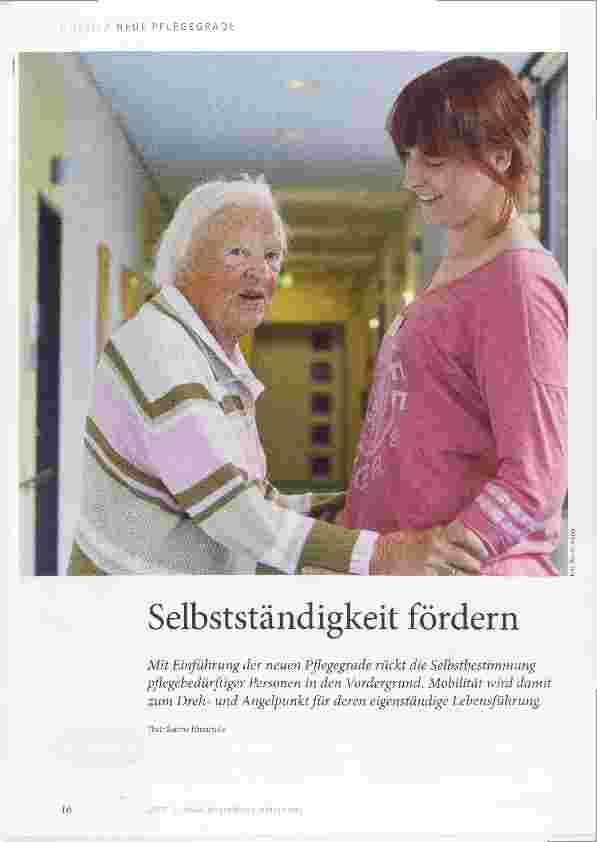 Vorschauseite 1: Selbstständigkeit fördern