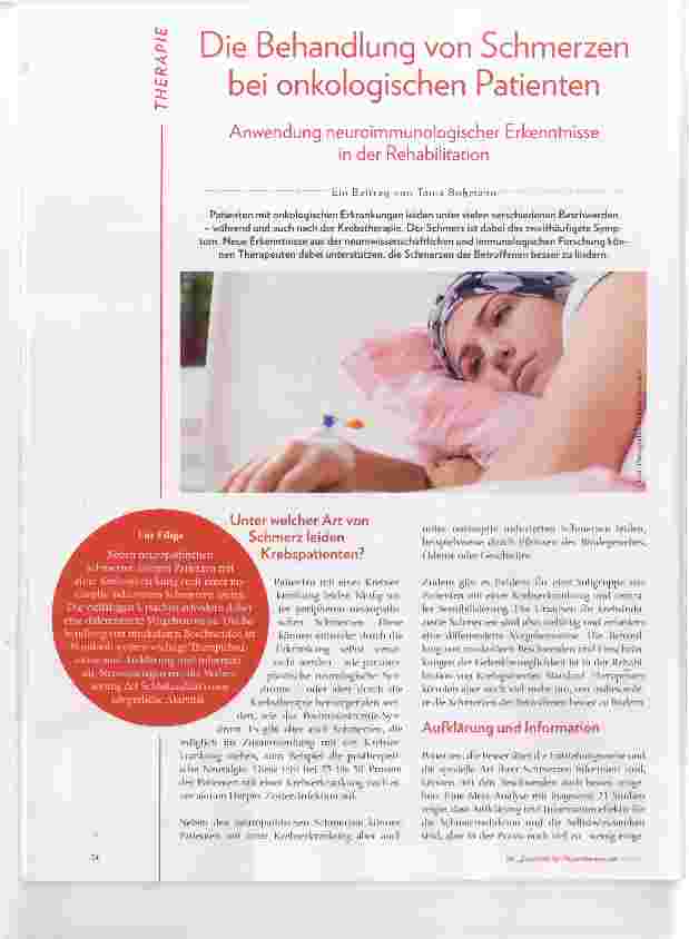 Vorschauseite 1: Die Behandlung von Schmerzen bei onkologischen Patienten