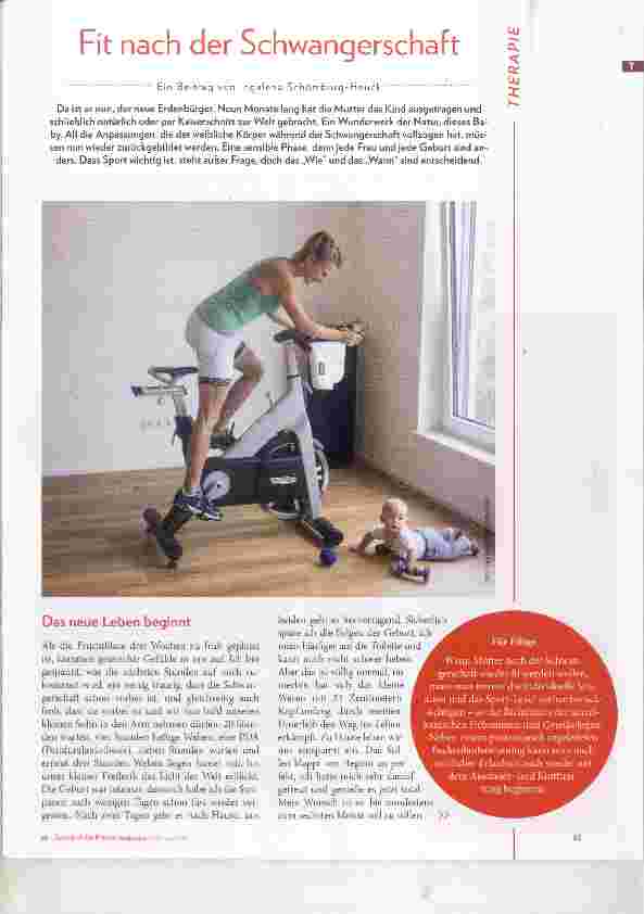Vorschauseite 1: Fit nach der Schwangerschaft