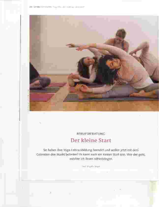 Vorschauseite 1: Der kleine Start